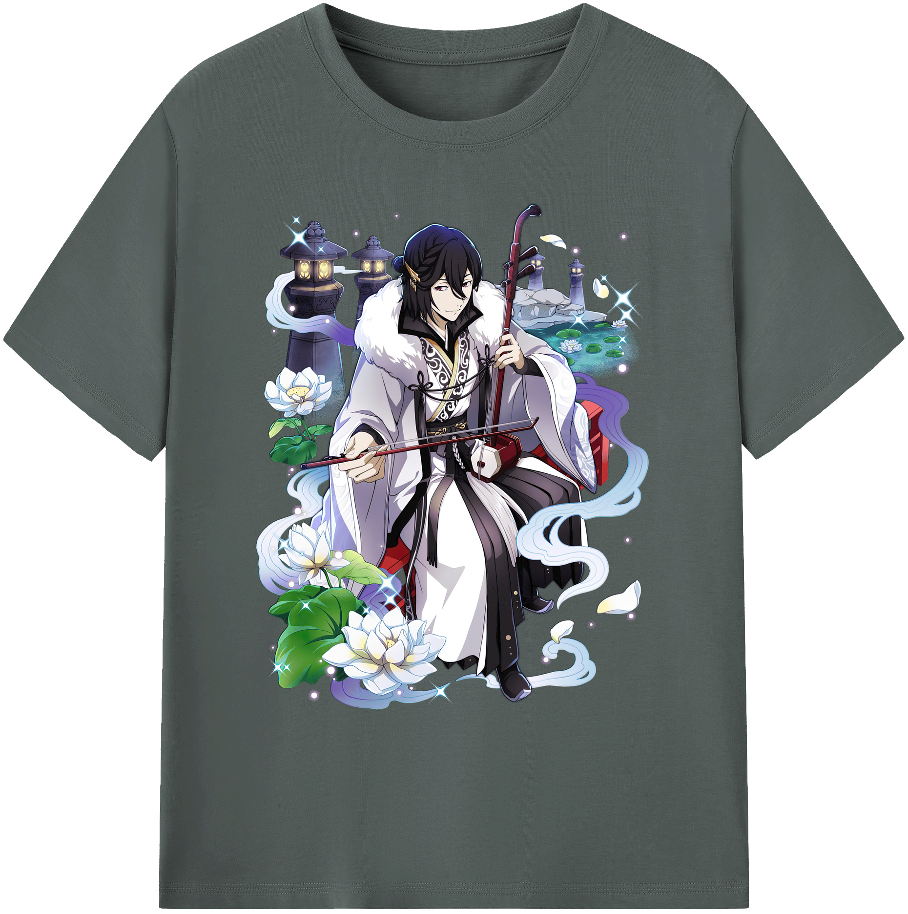 （画像用） 文豪ストレイドッグス Bungo Stray Dogs 綿100％ メンズ半袖Tシャツ｜肌触りやわらか＆通気性